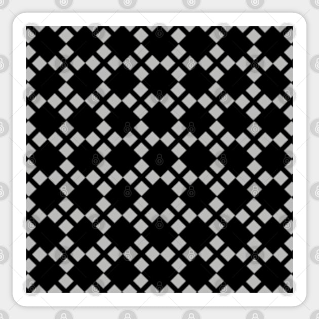 Squares pattern Sticker by SAMUEL FORMAS